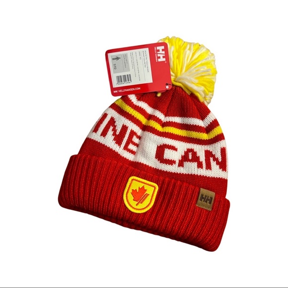 NWT HELLY HANSEN Alpine Canada Alpin (ACA) retro toque beanie, 2019 limited ed. - Picture 6 of 7